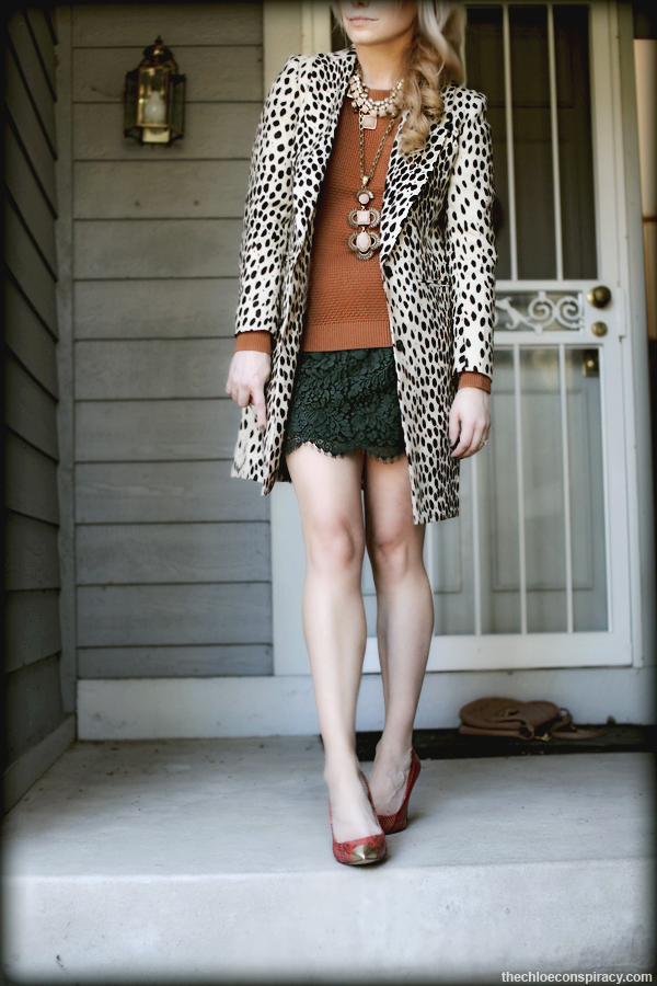Outfit Of The Yesterday: Layers & Leopard (Emerson Fry Wingtip Coat in ...